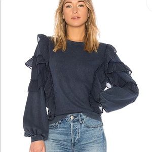 Tularosa Cat Ruffle Sweater